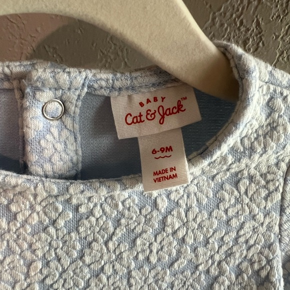 Cat & Jack Blue Flower Dress - Picture 4 of 4